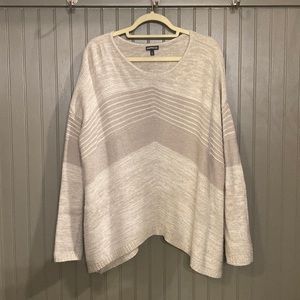 EXPRESS Patterned Asymmetrical Sweater
